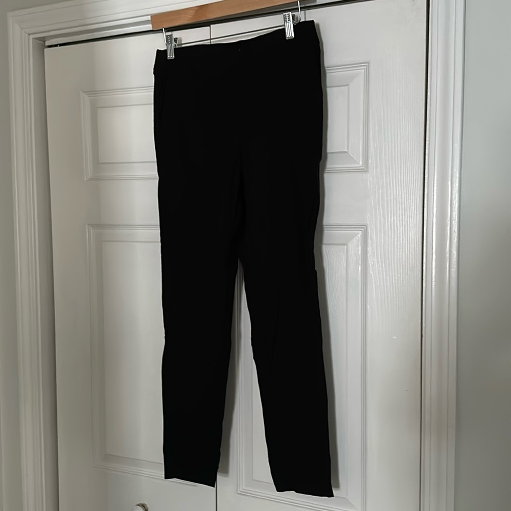 Counterparts elastic waist skinny stretch dress pants